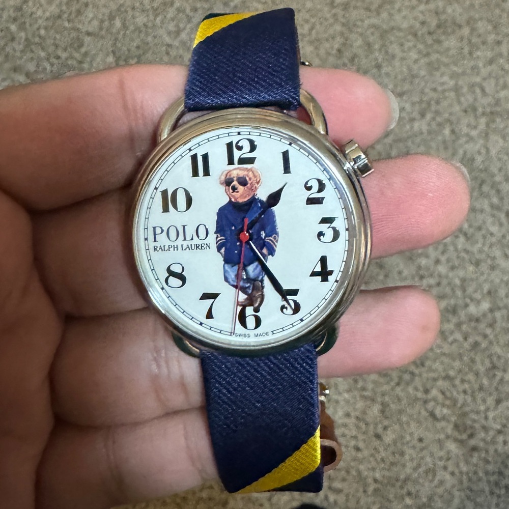 Polo Ralph Lauren Nautical Bear Watch